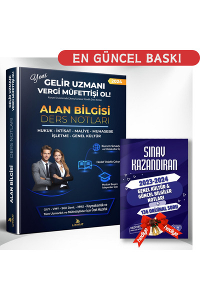 Liyakat Yayınları Gelir Uzmanı Vergi Müfettişi Ol-alan Bilgisi-kurum Sınavlar...
