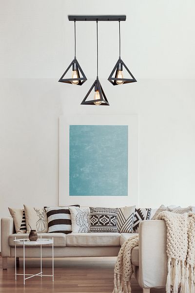 AG LightDesign Black Pendant Chandelier Bedroom Living Room Kitchen Hallway Lamp