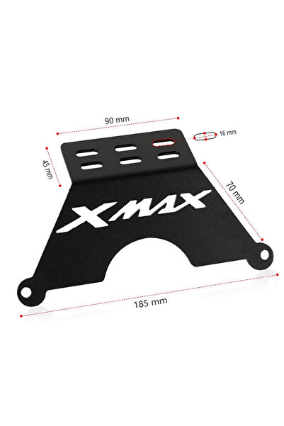 Knmaster Yamaha XMAX 250-400 2018-2023 Uyumlu Motosiklet GPS Navigasyon ve Cep Telefonu Tutucu