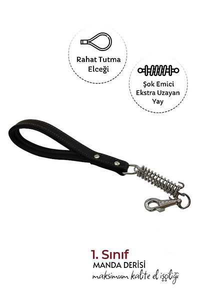 MgTasma Leather Dog Walking Leash, Walking Lanyard, Walking Strap