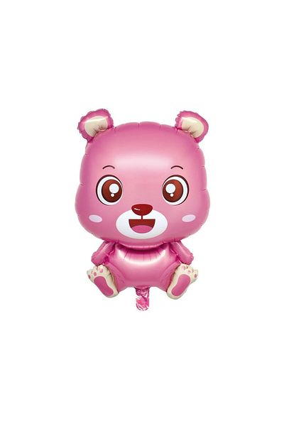 Bkmc Pink Teddy Bear Foil Balloon 18 Inch