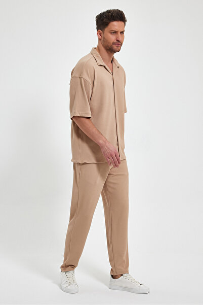 Quik-max Twist Knitted Shirt Bottom Top Set