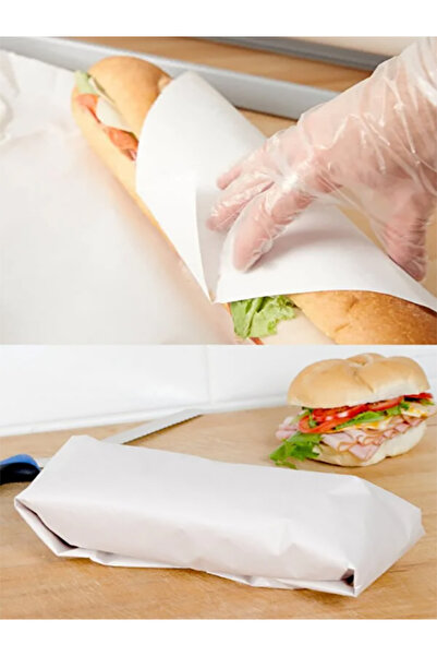 Sandviç Dürüm Hamburger Paketleme Sarma Ambalaj Kağıdı 33x40 1 Kg