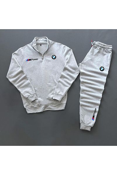 viperkombin M Power Half Zipper Jacket and Tracksuit 2-Piece Winter Combination