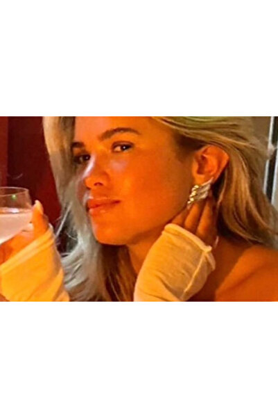 AURRARİ Hailey Vintage Wing Gold Küpe