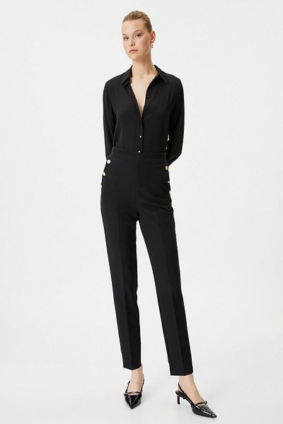 Koton Women's Black Jeans 4WAK40292UW