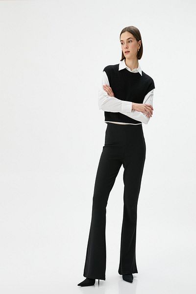 Koton Women's Black Jeans 4WAK40103EK
