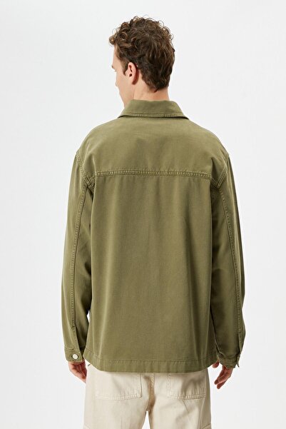 Koton Khaki-Jacke für Herren