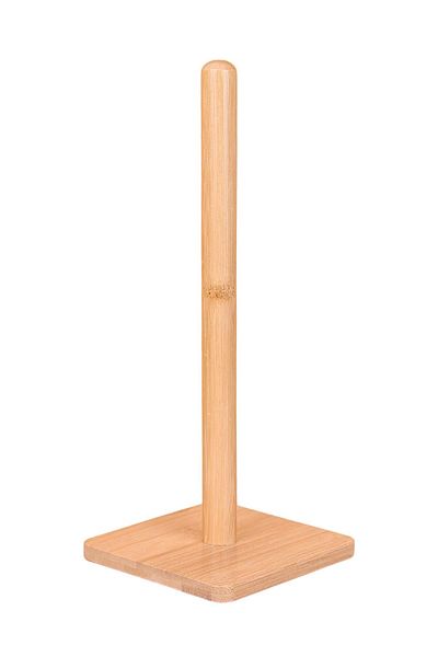 ELEGANCEV Държач за хартиени кърпи от бамбук - квадратен - 27 см