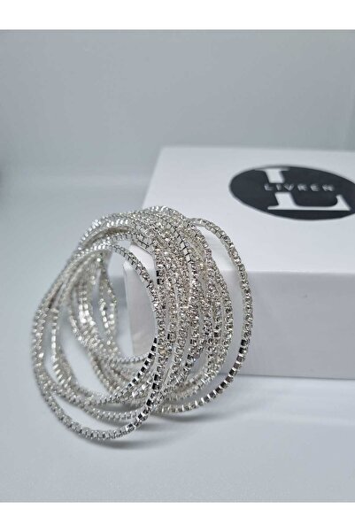 LİVREN Small Taşlı Lastik Bileklik