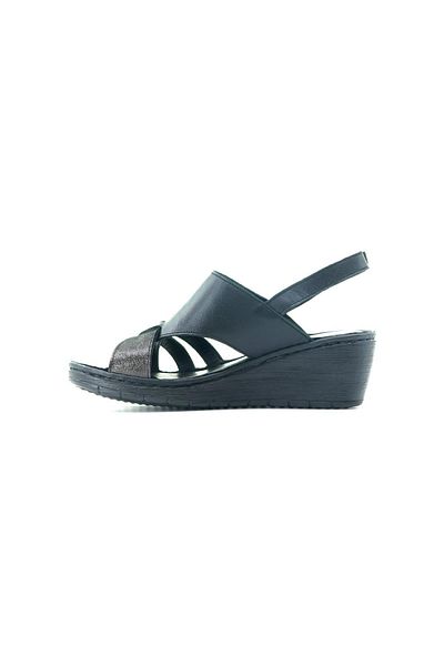 Mammamia MAMMAMIA WOMEN'S GENUINE LEATHER PADDED HEELED SANDALS (36-40) 23Y D23YS-1230 Z