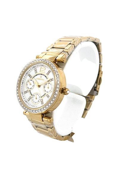 Essence ES6616FE.130 SEDEF DIAL STONE GOLD COLOR WOMEN'S WRISTWATCH
