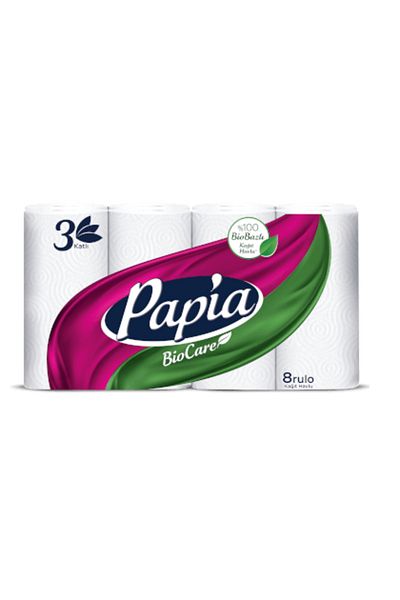 Papia Biocare Set of 8 Paper Towels