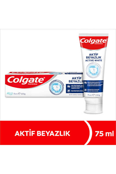 Colgate Aktif Beyazlık Diş Macunu 75 Ml