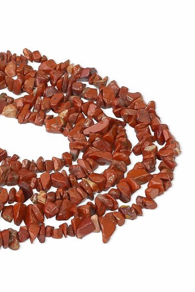 AKSESUARONE 80 cm Red Jasper Natural Stone - Kırıktaş Array
