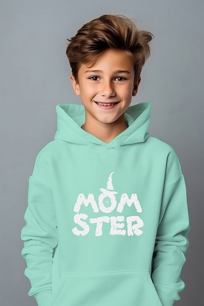 ADABEBEK Φούτερ Mom Ster Printed Relaxed Cut Oversize