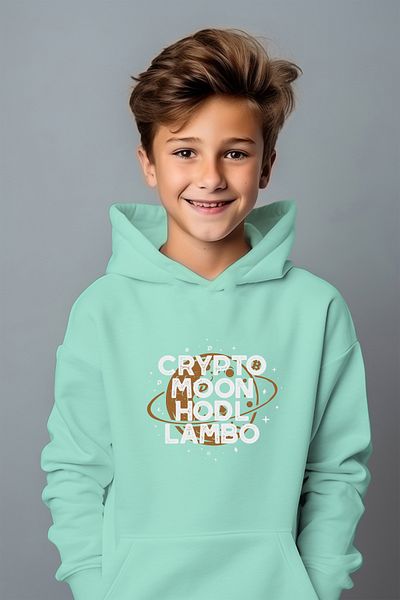 ADABEBEK Φούτερ με στάμπα Unisex, χαλαρή εφαρμογή, oversize