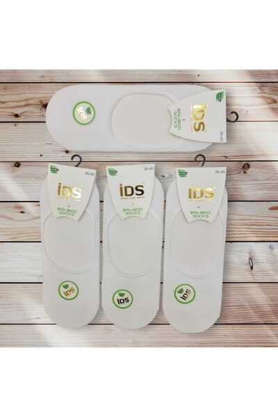 İDSWOMEN Дамски плоски чорапи от бамбук, 12 броя в опаковка