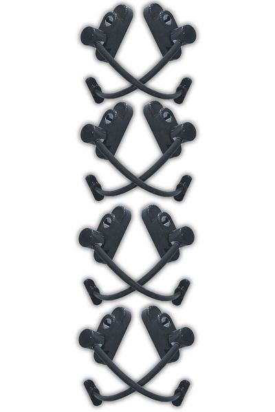 Viselia Keyed Steel Rope Window Child Lock Child Safety Lock 8 Pieces Anthracite