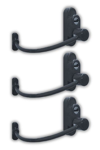 Viselia Keyed Steel Rope Window Child Lock Child Safety Lock 3 Pieces Anthracite