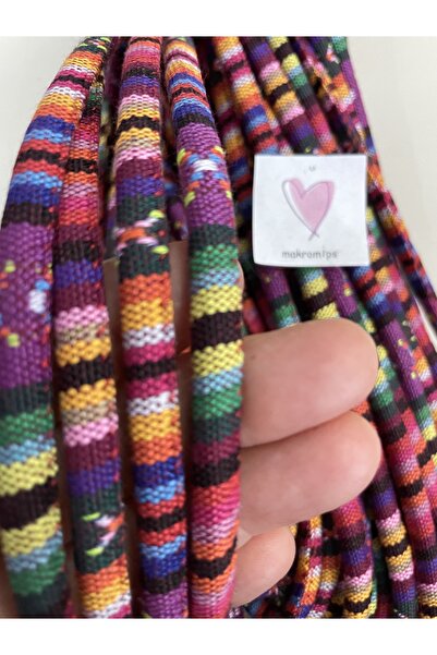 Makromİps FRÂNTURĂ MACROME (10 metri) 6 mm FRÂNTURĂ FRÂNTURĂ ROTUNDĂ BUCĂȚI TELEFON COȚI COȘ FRÂNTURĂ