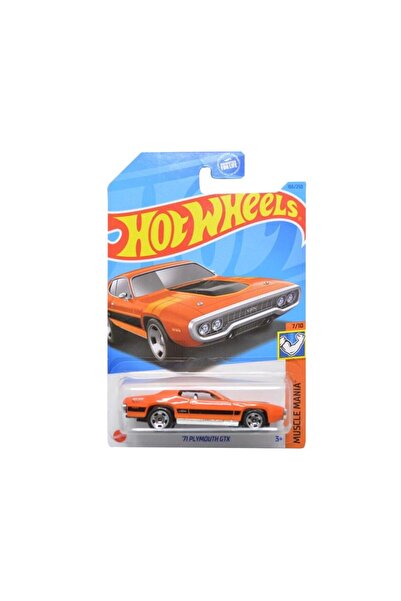HOT WHEELS Tekli Koleksiyon Arabalar '71 Plymouth Gtx Hkj56