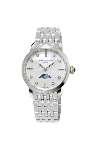 Frederique Constant Ladies Moonphase FC-206MPWD1S6B Kadın Kol Saati