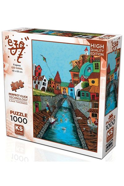 Ks Games 1000 Piece Fogoso Ezo Sunal Puzzle
