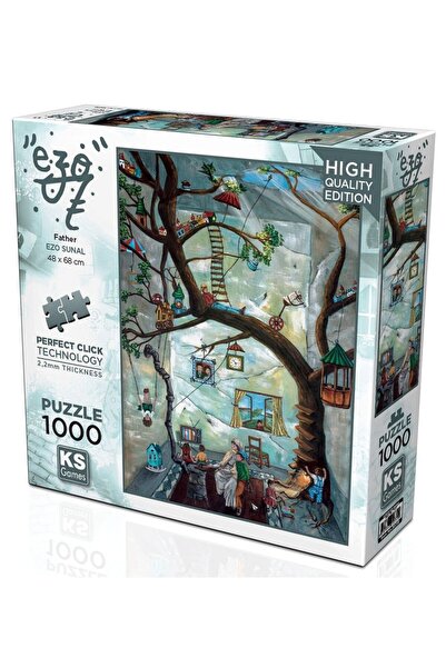 Ks Games 1000 Parça Father Ezo Sunal Puzzle