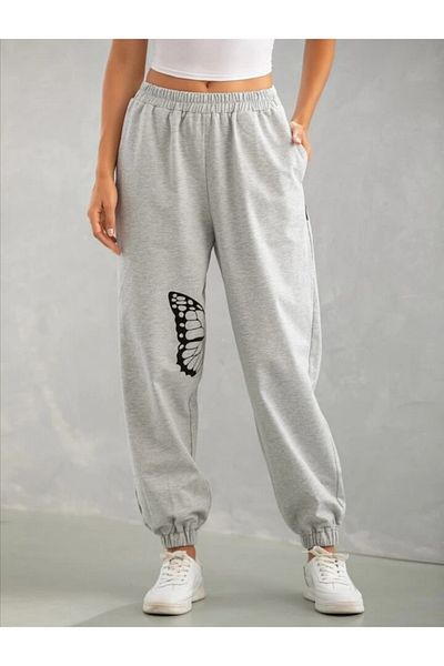 Pisa Art PİSA ART ΝΕΑ ΣΕΖΟΝ UNISEX ΓΚΡΙ Φούτερ με στάμπα SEBESTAFASHİONEŞOFMANALTİ