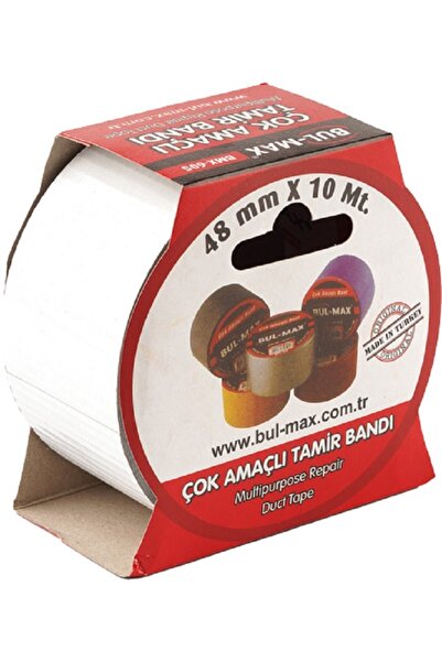 Bul-Max Çok Amaçlı Tamir Bandı 48mmx10mt BEYAZ