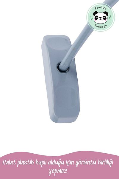 Pandogo Window Lock 6 Pieces Gray Door and Window Safety Apparatus Safety Product Lock
