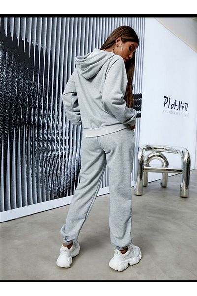 Pisa Art Unisex California Printed Hooded Oversize Tracksuit Set