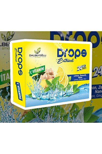 Dalbeyoğlu Bitkisel Limon Zencefil Nane Pastil