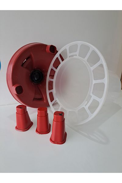 M&H 5 KG Footed Chicken and Chick Feeder with Handle