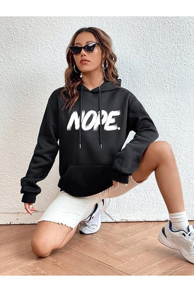 Pisa Art PİSA ART NOU SEZON Hanorac unisex cu 2 fire cu glugă, fără imprimeu