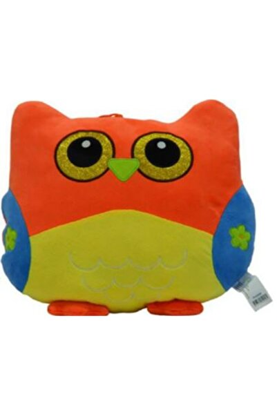 Halley Oyuncak Renkli Baykuş Yastık Peluş 30 Cm 62958 Çok Renkli