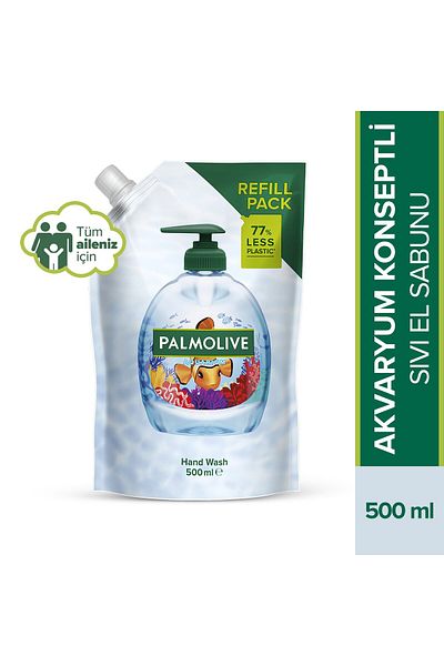 Palmolive عبوة إعادة تعبئة صابون سائل لحوض السمك 500 مل