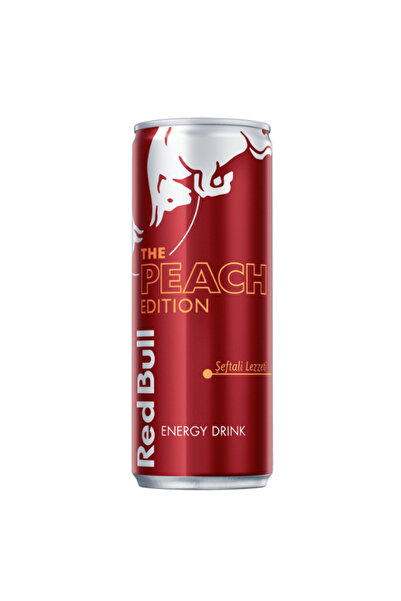 Red Bull The Peach Edition Şeftali Enerji İçeceği 250 ml x 4 Adet