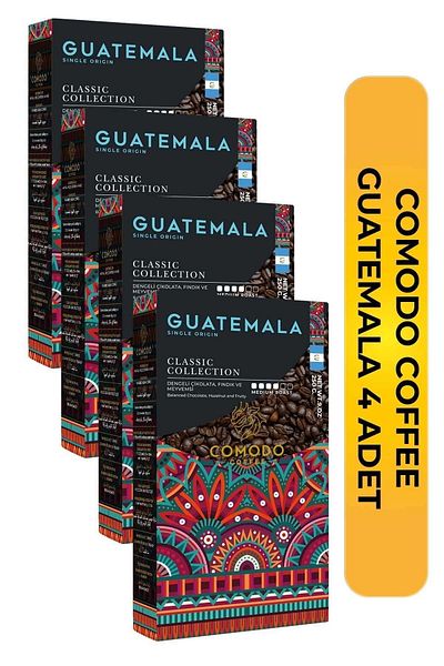 Comodo Coffee Guatemala Premium Gold Selection Core Filter Coffee 250gr X 4 (1000gr)
