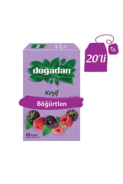 Doğadan شاي بلاك بيري 20 كيس