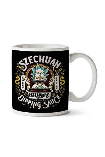 ART HEDİYE Szechuan Dipping Sauce R and M Two Sided Printed Mug