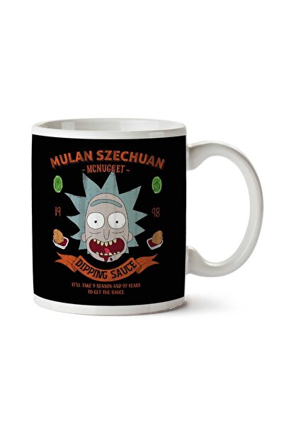 ART HEDİYE Mulan Szechuan Dipping Sauce R and M Two Sided Printed Mug