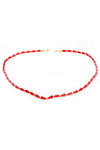 BVER Bright Jewelled Glasses Strap Emerald Model-031