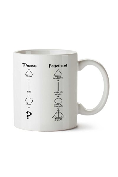 ART HEDİYE كوب HP As Relíquias da Morte مطبوع على الجانبين