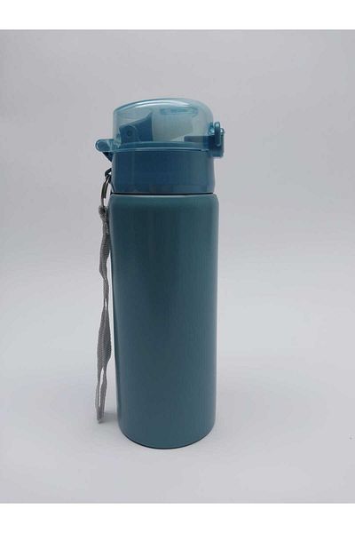 OPTİZON 304 Quality Stainless Steel Body Water Bottle 600 ml - Petrol Green Color