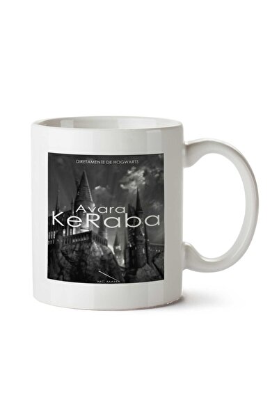 ART HEDİYE كوب HP AVADA KERABA مطبوع على الجانبين