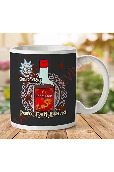 ART HEDİYE 1-1897 R and M Mulan Szechuan Sauce Two Sided Printed Mug