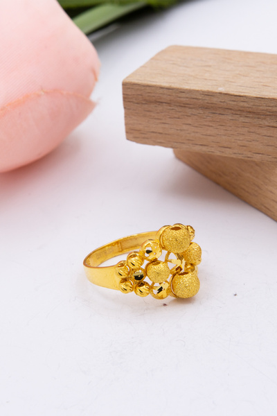 Latif Kuyumculuk 22 Ayar Altın Yüzük Dorika Işlemeli Kadın Yüzük Lksyzk869