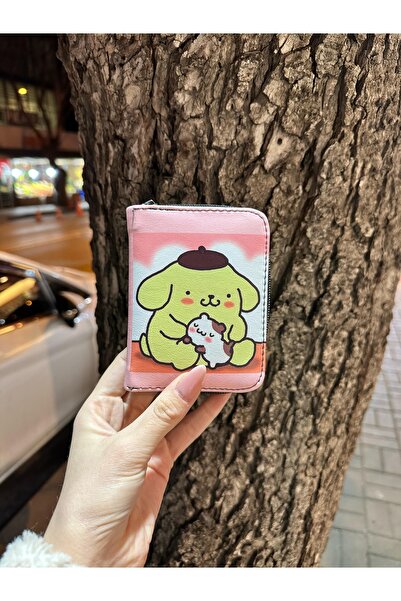 facnspt محفظة كاواي سانريو بومبوبورين القصيرة